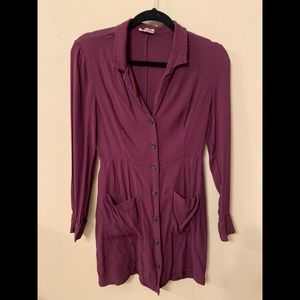 Burgundy Wilfred Dress Size 6